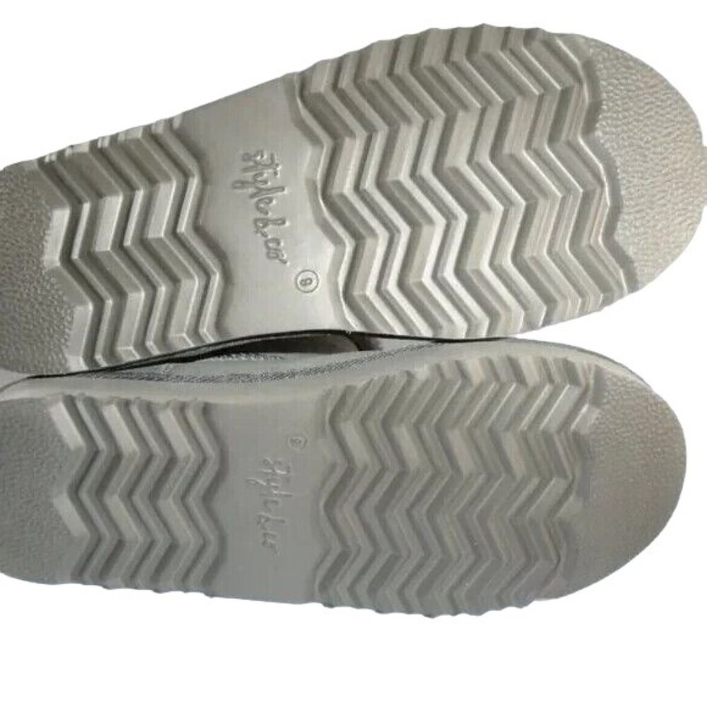 Style & Co. Womens Tiny 2 Gray Suede Winter Boots Shoes Size 9 Medium Booties. - Picture 6 of 6
